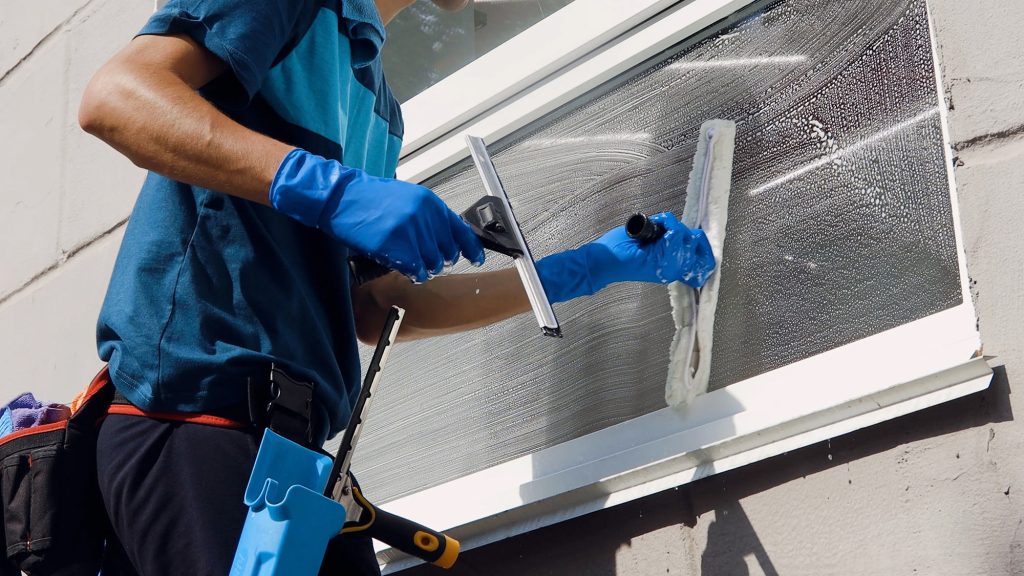 Residential window cleaning